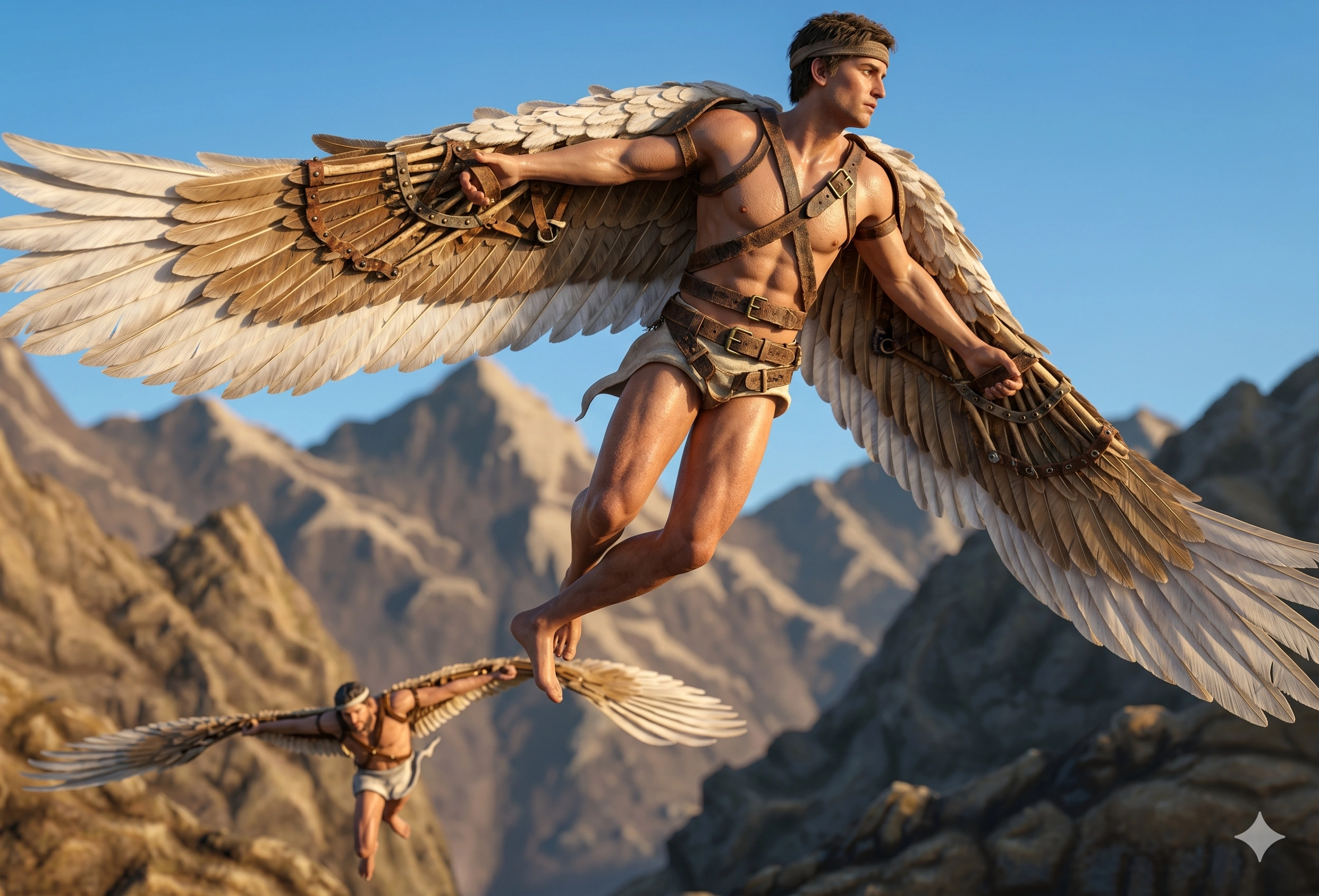 Afbeelding Daedalus en Icarus